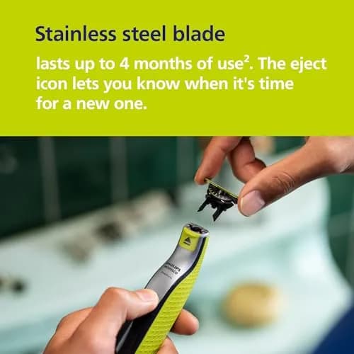 Philips Norelco OneBlade 360 Hybrid Face + Body Trimmer and Shaver | Trim, Edge & Shave Face & Body thumbnail 5
