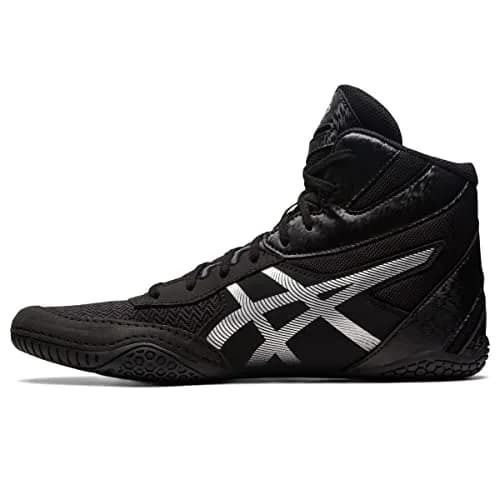 ASICS Men's Matcontrol 3 Wrestling Shoe Black/Pure Silver 10.5 D (M) | Versatile Support & Mat Traction thumbnail 4