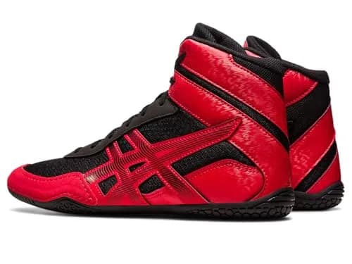 ASICS Men's MATCONTROL 3 Wrestling Shoes 10.5 US (28.5 cm) Black/Classic Red | Versatile Mat & Practice Performance thumbnail 4