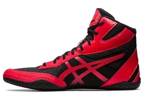 ASICS Men's MATCONTROL 3 Wrestling Shoes 10.5 US (28.5 cm) Black/Classic Red | Versatile Mat & Practice Performance thumbnail 2
