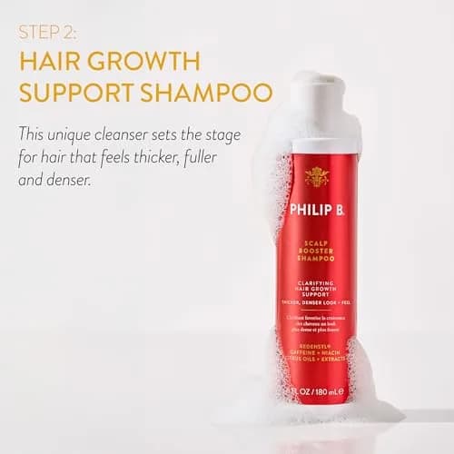 PHILIP B. Scalp Booster System | Pre-Wash, Shampoo & Leave-In Conditioner for All Hair Types thumbnail 4