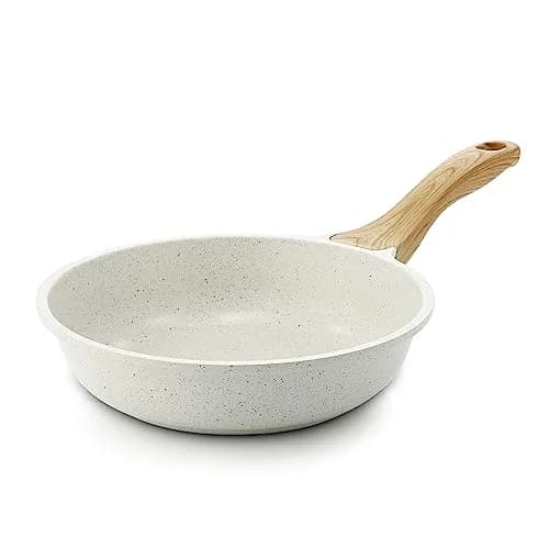 SENSARTE 8 Inch (20.32 cm) Ceramic Nonstick Frying Pan Skillet | Healthy Non-Toxic Chef Pan for Omelets & Eggs - main product image