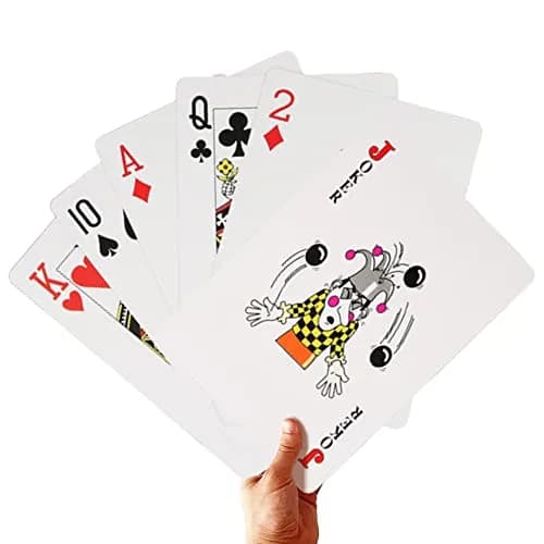 SeptCity Jumbo Playing Cards 9.5X6.7 Inches | Oversized Fun & Decoration (100 words) thumbnail 1
