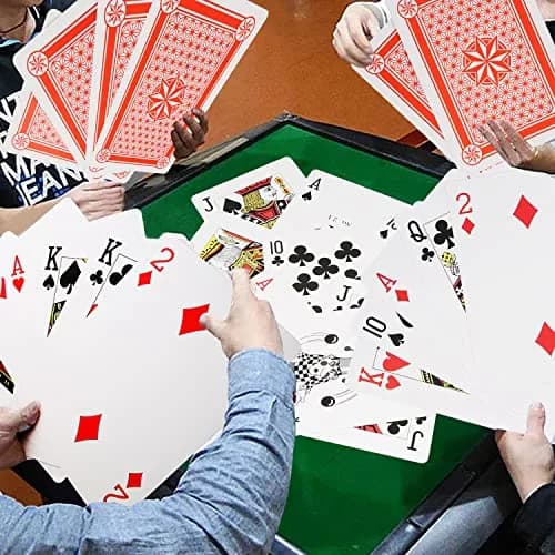 SeptCity Jumbo Playing Cards 9.5X6.7 Inches | Oversized Fun & Decoration (100 words) thumbnail 4