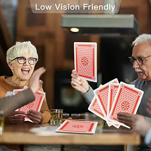 SeptCity Jumbo Playing Cards 9.5X6.7 Inches | Oversized Fun & Decoration (100 words) thumbnail 2