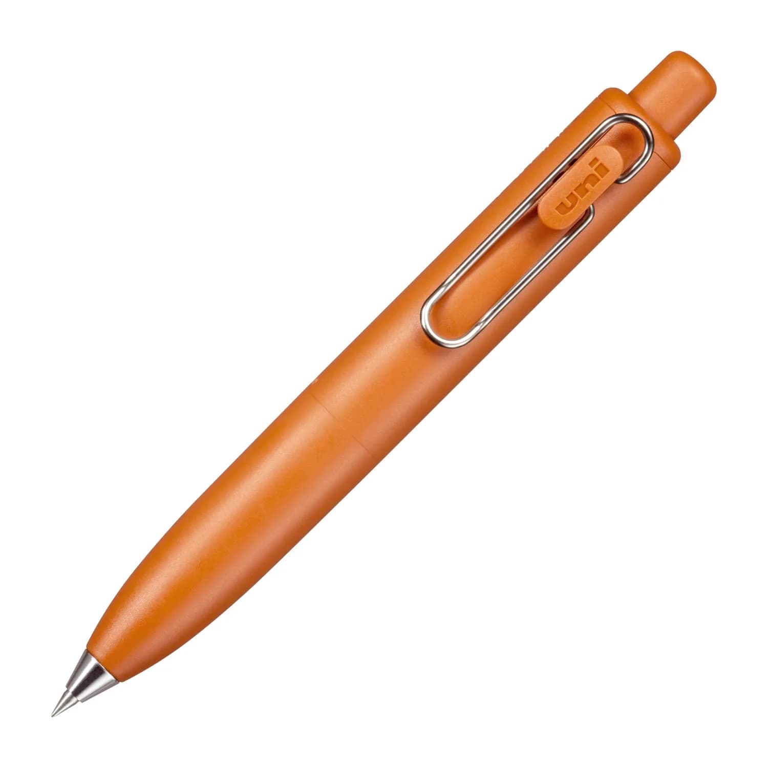 Mitsubishi Pencil Uni-Ball One P Gel Ballpoint Pen 0.38mm Orange | Smooth Ink Flow for Students - main product image