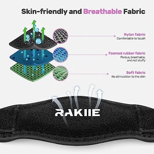 Rakiie Elbow Brace 2-Pack for Tennis & Golf Pain Relief | Adjustable & Versatile Support for Men & Women thumbnail 3