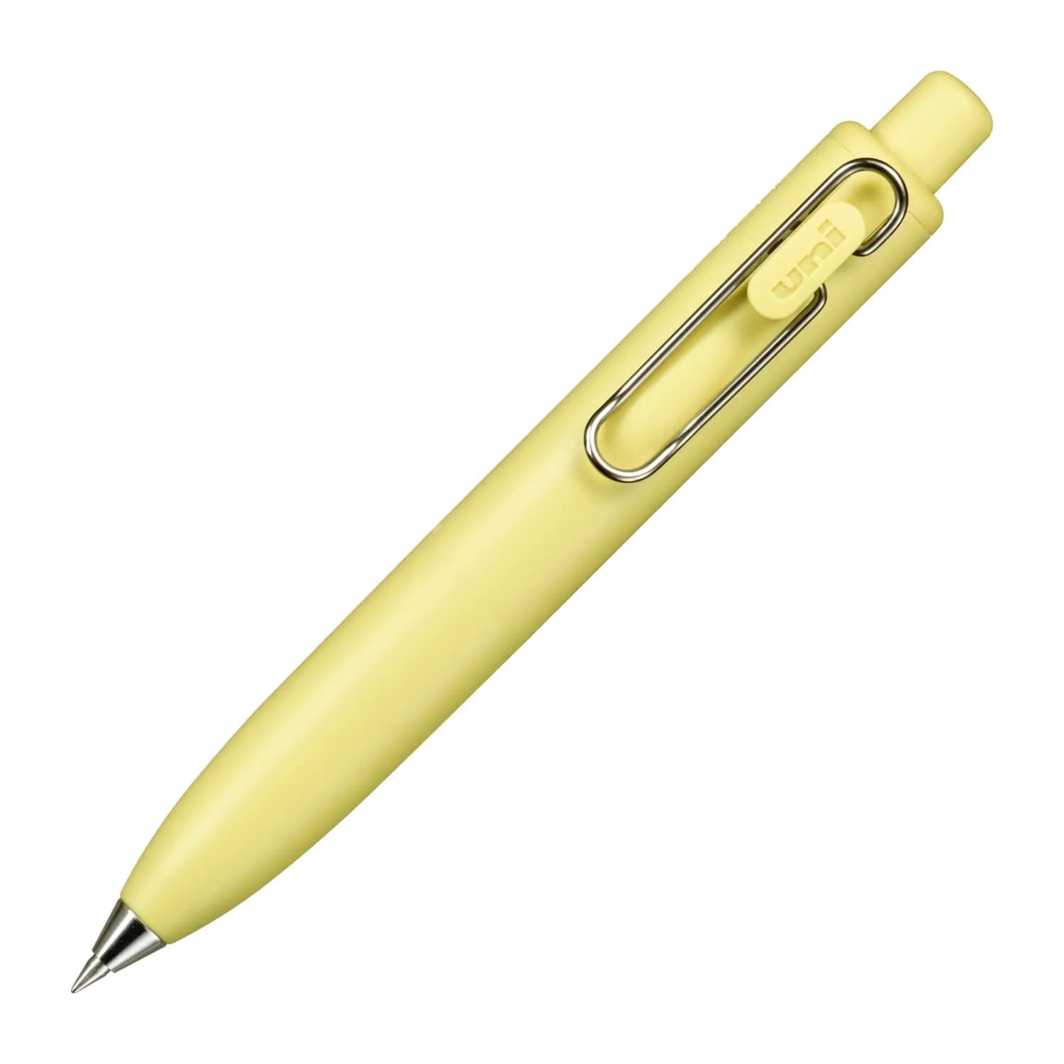 Mitsubishi Pencil Uni-Ball One P Gel Pen 0.5mm - Vibrant Banana Yellow | Smooth Writing - main product image