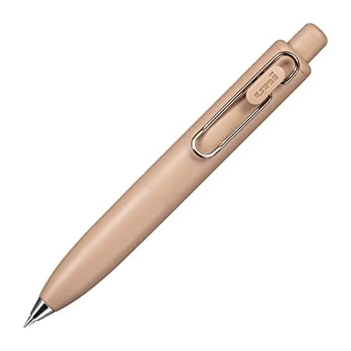 Mitsubishi Pencil Uni-Ball One P 0.38mm Coffee Gel Pen | Smooth Writing - main product image