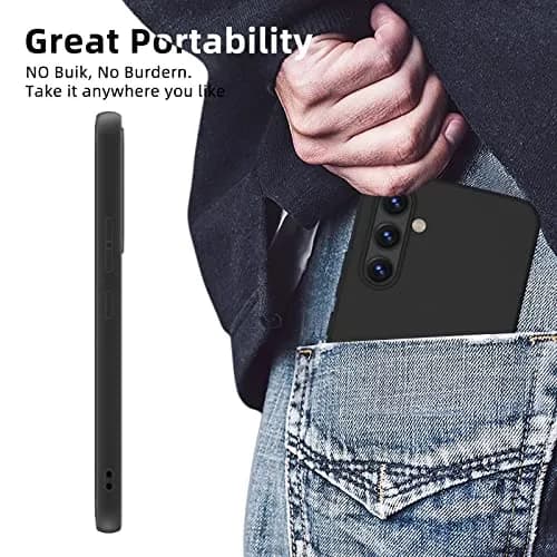 X-level for Samsung Galaxy A54 5G Case, Slim Fit, Black | Ultra-Thin TPU Cover with Perfect Fit thumbnail 6