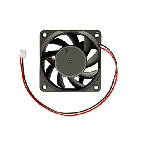ANVISION 60mm x 15mm DC 12V Brushless Cooling Fan | Dual Ball Bearing for Electronics thumbnail 3