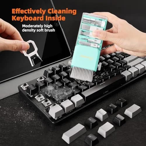 Tassmpitor All-in-1 Keyboard Cleaner Kit for Laptop & Devices | Deep Screen & Keyboard Cleaning thumbnail 2