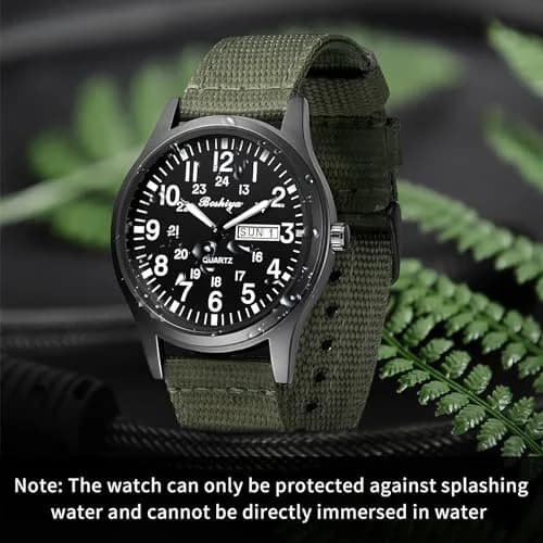 BOSHIYA Men's 40mm Outdoor Sports Waterproof Analogue Quartz Watch with Date Calendar | Japanese Movement thumbnail 8