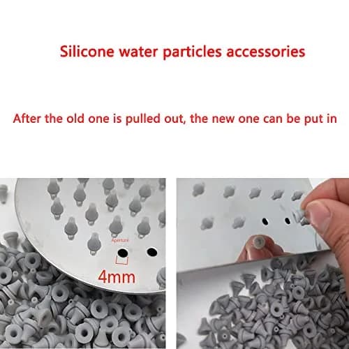 UtySty 50 Pack Rain Shower Head Nozzles Replacement Silicone Nibs | Universal Fit for High Pressure Showerheads thumbnail 6
