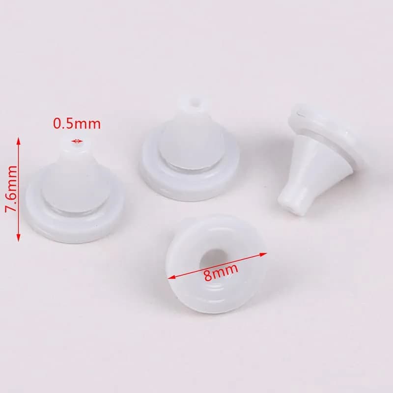 UtySty 50 Pack Rain Shower Head Nozzles Replacement Silicone Nibs | Universal Fit for High Pressure Showerheads thumbnail 3