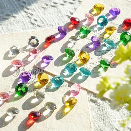 HDCRYSTALGIFTS Crystal Diamonds Figurines 20mm (0.8'') | K9 Crystal for Home Decor & Events thumbnail 2
