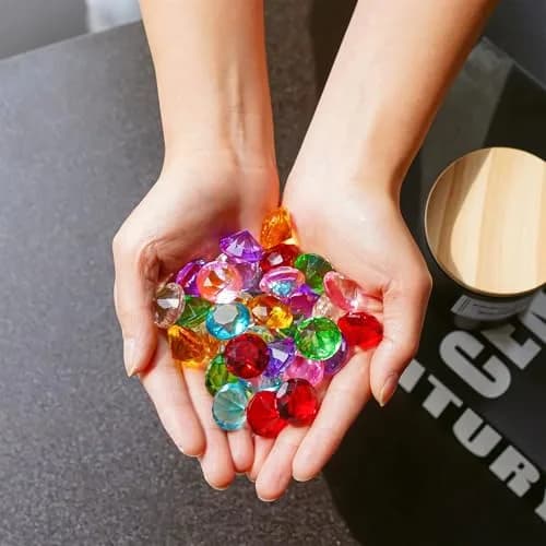 HDCRYSTALGIFTS Crystal Diamonds Figurines 20mm (0.8'') | K9 Crystal for Home Decor & Events thumbnail 3