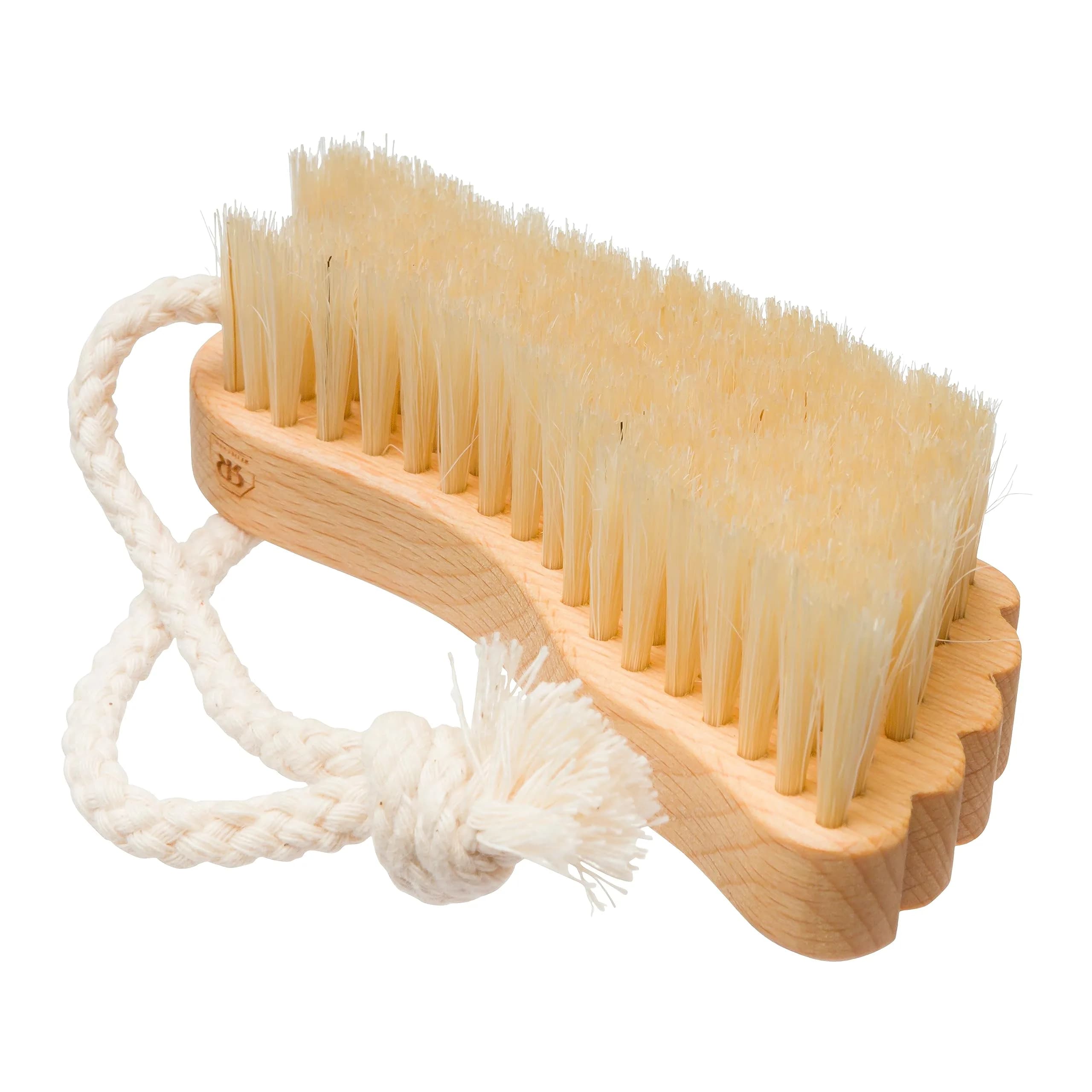 Redecker Children's Foot Brush Natural Pig Bristle Oiled Beechwood 10.9cm (4.3-inch) - view 2