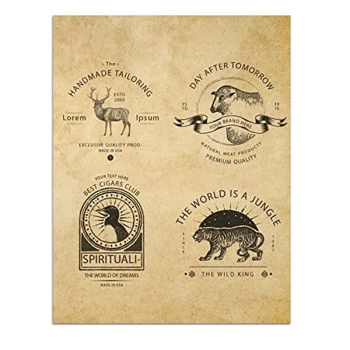 Cheericome Vintage Antique Letterhead Paper 200 Sheets (8.5" x 11" / 21.6 x 27.9 cm) | Acid-Free, 100gsm Smooth Writing thumbnail 6