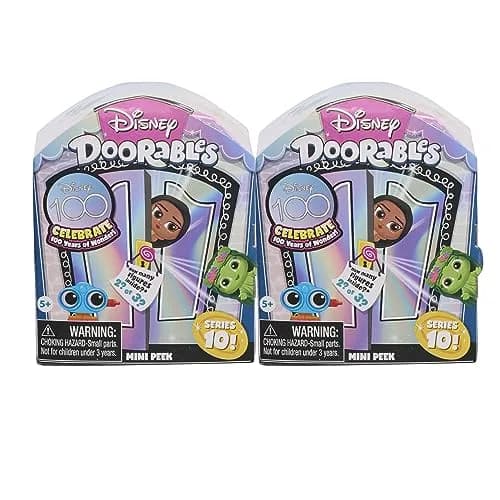 Disney Doorables Series 10 Mini-Peek 2-pack Set | Collectible Kids Toys for Ages 5+ thumbnail 1