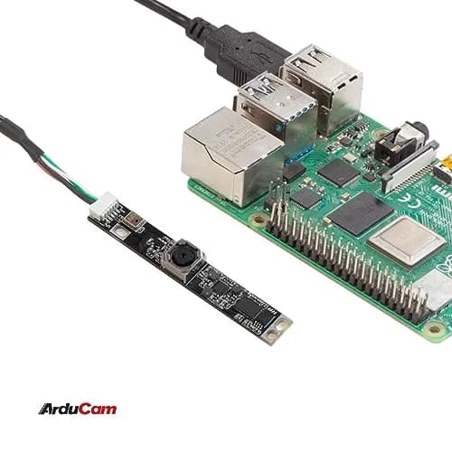 Arducam 5MP Autofocus USB Camera Module for Raspberry Pi | 2592×1944@30fps, Mini Webcam for Linux, Windows, Android thumbnail 6