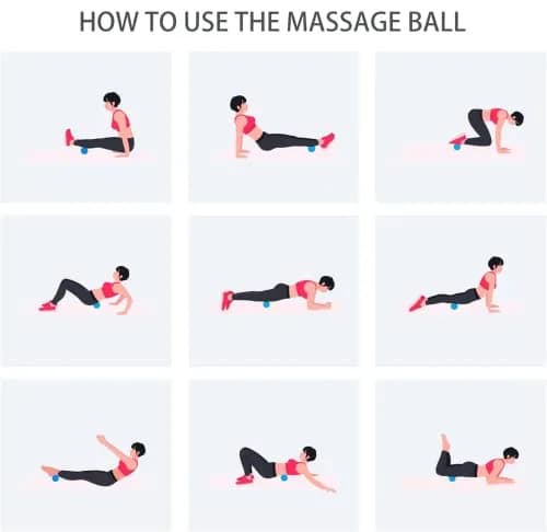 SIMPLECOOL Blue Massager | Deep Tissue Myofascial Release & Muscle Relaxer (4.7" x 2.4") thumbnail 6