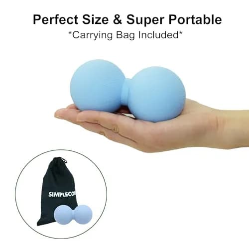 SIMPLECOOL Blue Massager | Deep Tissue Myofascial Release & Muscle Relaxer (4.7" x 2.4") thumbnail 3