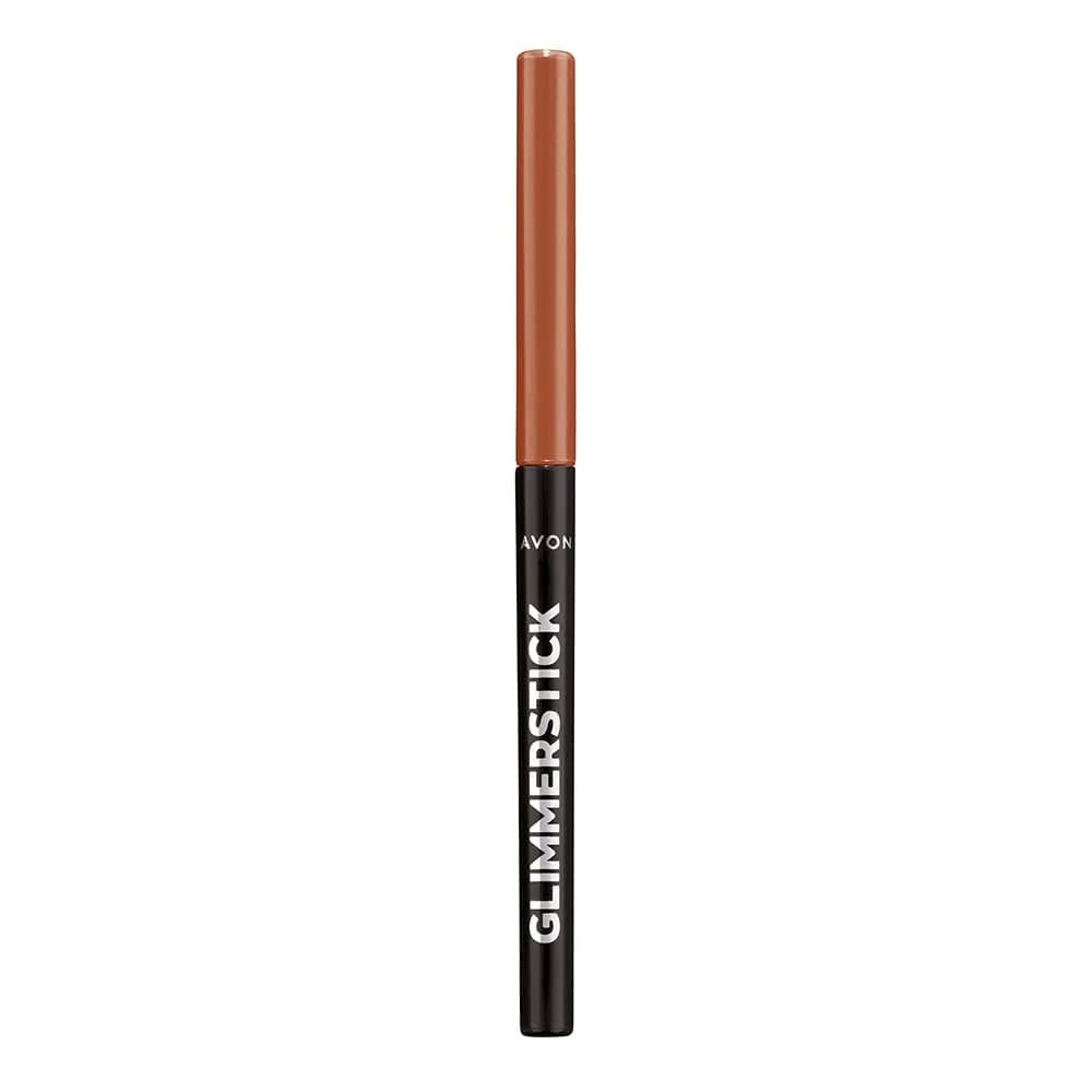 Avon Glimmerstick Eyeliner Bronze 1 Count | Waterproof, Tug-Free, Soft-Glide Formula for Bold, Intense Eyes