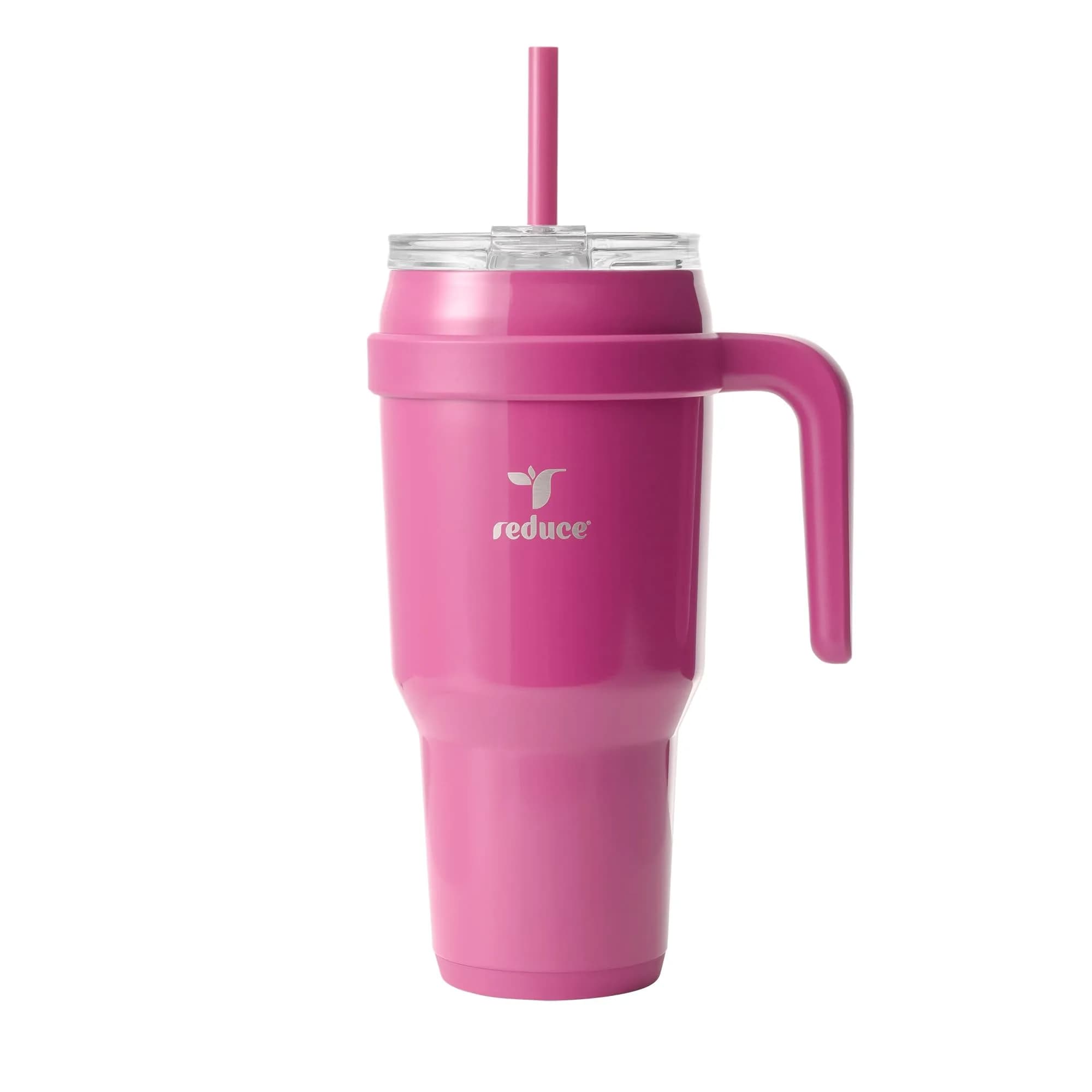 REDUCE 40 oz Stainless Steel Tumbler with Handle - 1183ml (40 fl oz) | Keeps Drinks Cold 24 Hrs — Sangria