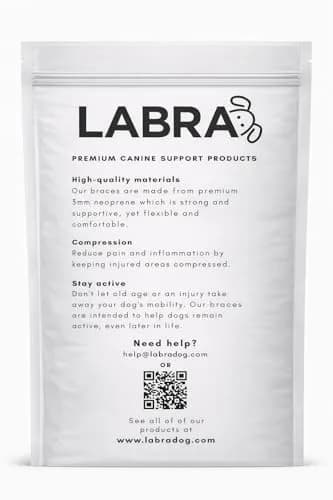 Labra Dog Canine Knuckling Corrector Toe Dragging Brace Wrap for Front or Rear Back Leg Paw | Support & Comfort for Mobility (100 words) thumbnail 6