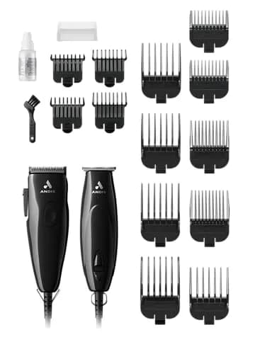 Andis Hair Trimmer & Clipper Set | PivotMotor, Stainless Steel Blades, Heavy-Duty Cord, Unisex thumbnail 2