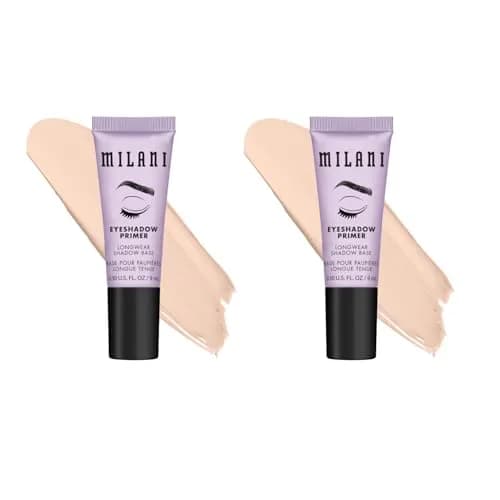 Milani Eyeshadow Primer Clear Longwear Crease-Proof Eye Makeup Base 2PK | Maximizes Pigment & Color Payoff thumbnail 1