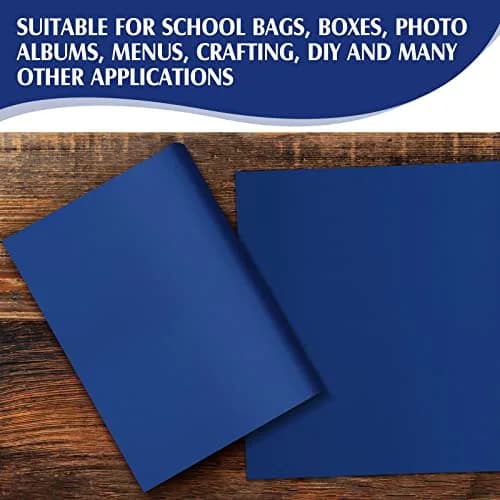 PerKoop Book Cloth 40x15 Inch Fabric Surface Dark Blue | Stylish & Durable for Bookbinding thumbnail 6