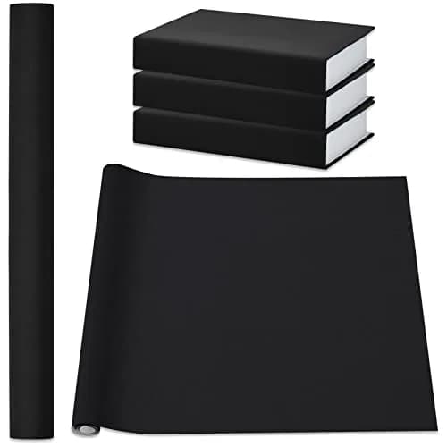 PerKoop Book Cloth 40x16 Inch Fabric Surface Black | Elegant Bookbinding Material thumbnail 1