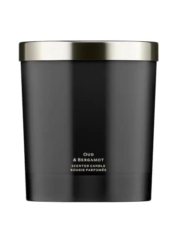 Jo Malone Oud & Bergamot Home Scented Candle, 200 Gram | Rich Oud & Bergamot Fragrance for Elegant Ambiance thumbnail 1