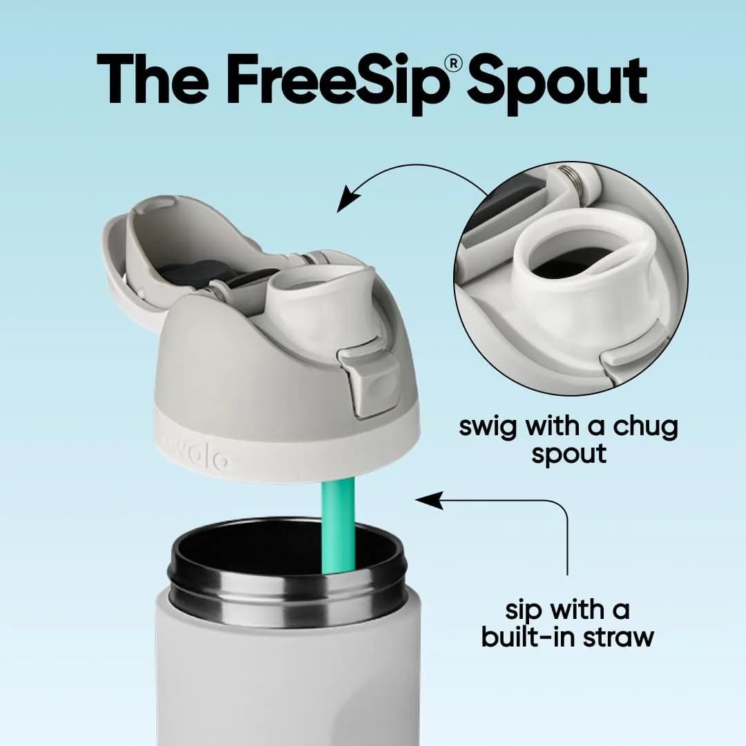 Owala FreeSip Insulated Stainless Steel Water Bottle 24 oz (710ml) | Keeps Drinks Cold 24 Hrs - view 3