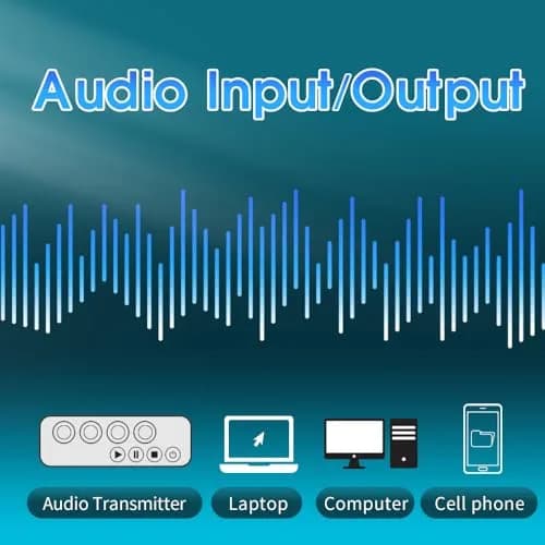 AGJ Wireless Tour Guide System, 1 Transmitter 15 Receivers, UHF 902-928 MHz | Long Range, Rechargeable, Easy Operation thumbnail 10