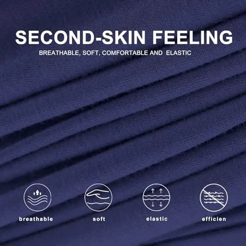BAMBOO COOL Men's Boxer Shorts Medium | Soft Breathable Loose Underwear for Daily Comfort thumbnail 2