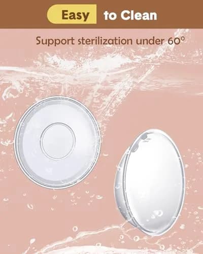 Lictin Milk Collector Catcher for Breastmilk - Breast Shells Milk Catcher (60ml / 2 Count) thumbnail 5