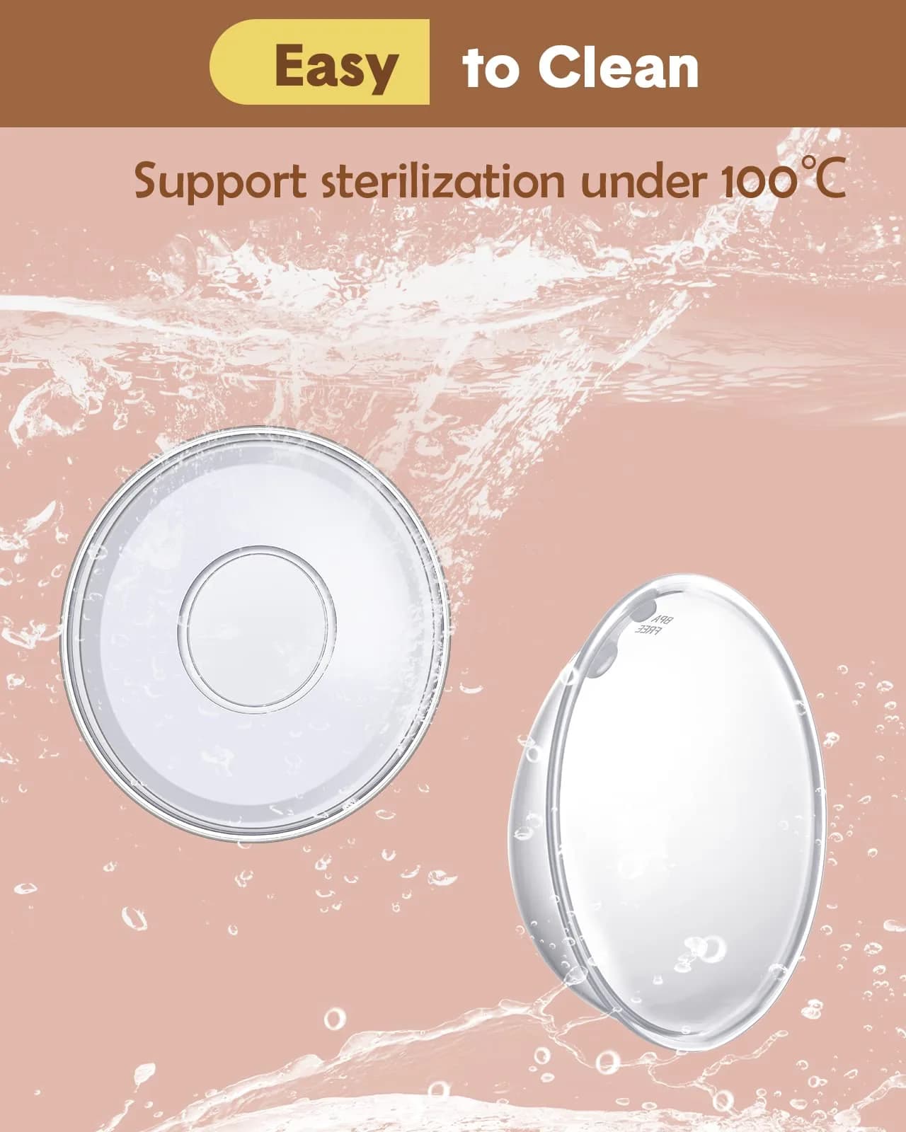 Lictin Breast Milk Collector & Nipple Shields, 60ml Capacity | USA-Imported for Breastfeeding Moms - view 6