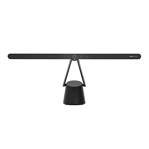 BenQ PianoLight for Upright Pianos, 24.7" Wide Illumination, 6 Color Modes & Dimmable, Eye Care Hood (Black) | Adjustable & Auto Dimming thumbnail 1