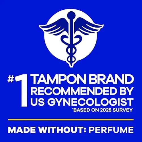 Tampax Pearl Tampons with Leak-Proof Braid, Lightweight/Regular/Super Absorbent, Unscented (Pack of 64) thumbnail 7