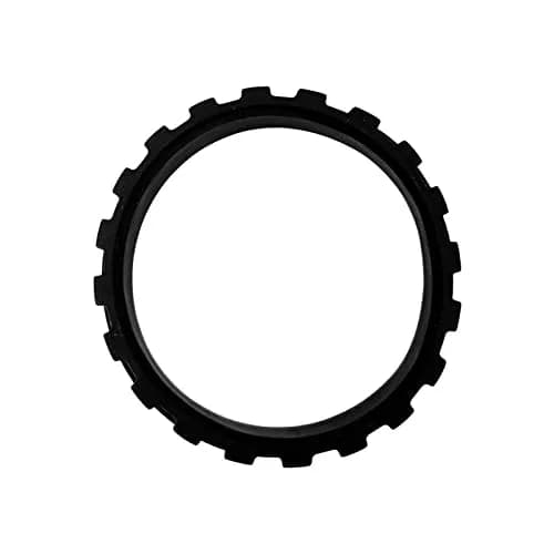 HMHAMA Black Rubber Robotic Vacuum Tires | 2-Pack for Roborock S5 T6 T7 Mijia 1S thumbnail 2