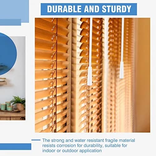 Bokon Fiberglass Replacement Blind Wand 12 Inch | Easy Hook Handle for Horizontal Blinds thumbnail 6