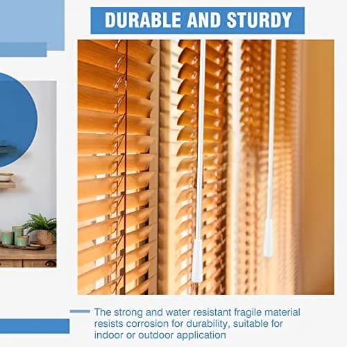 Bokon Fiberglass Blind Wand Replacement 24 Inch | Easy Hook Handle for Horizontal Blinds thumbnail 6
