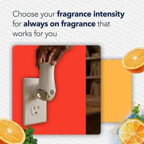 Glade PlugIns Air Freshener Refills Coastal Sunshine Citrus 3.35 fl oz (5 Count) | Scented Oil with Essential Oils thumbnail 7