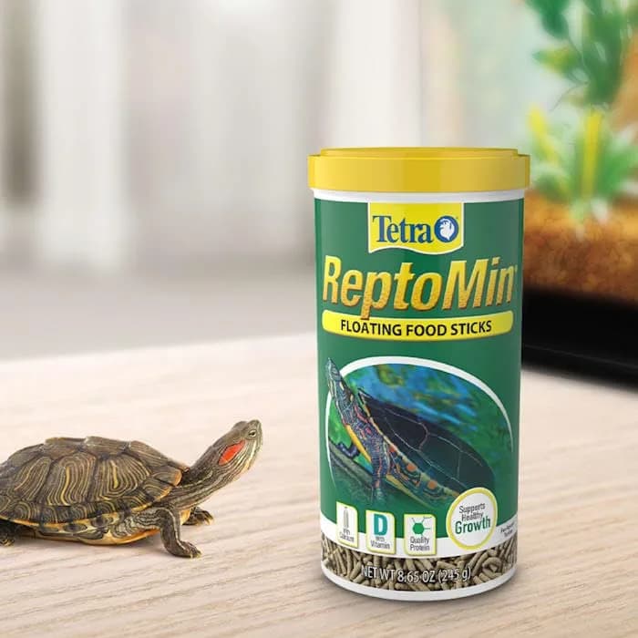 Tetra ReptoMin Floating Food Sticks 245g (8.65 oz) | Scientifically Formulated for Aquatic Turtles thumbnail 6