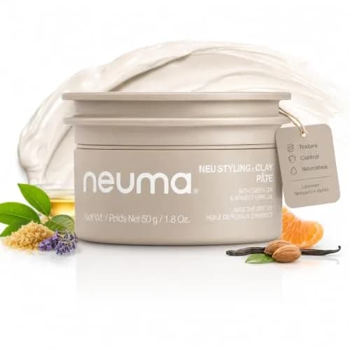 NEUMA Neu Styling Clay, Medium-Firm Hold, Semi-Matte Finish, 1.8 Fl Oz | Vegan, Cruelty-Free, Sustainable Ingredients thumbnail 1