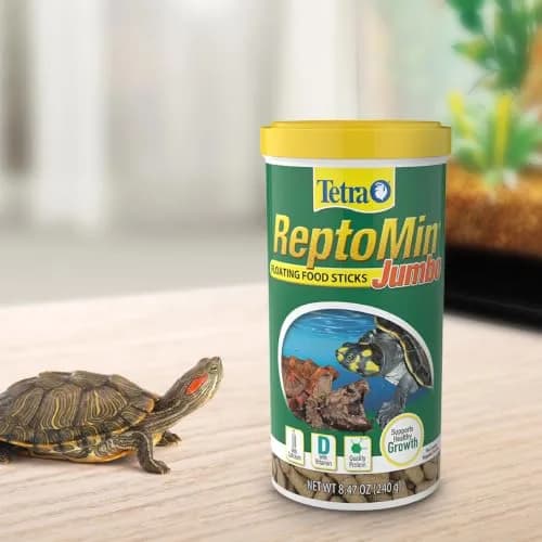 Tetra ReptoMin Jumbo Floating Food Sticks 240g (8.47 oz) | Scientifically Formulated for Larger Aquatic Turtles thumbnail 9