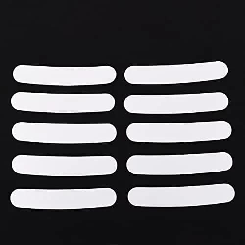BLESSUME White Insert Tab Collar for Clergy Shirts | 1.6 cm (0.63 in) Width thumbnail 2